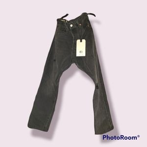 Levi's premiun 501 32 x 38 black mail black skinny jeans nwt